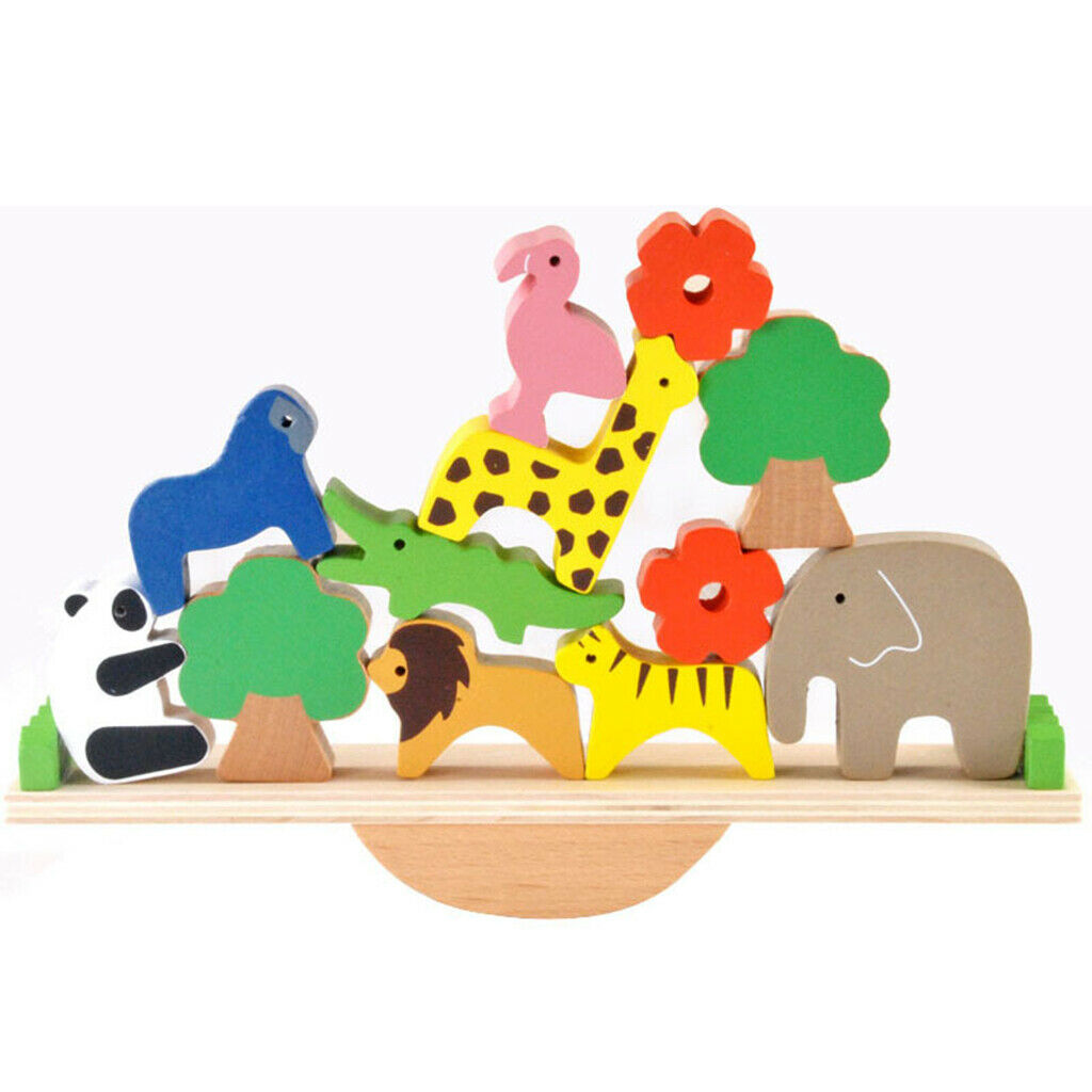 Balance Game Wooden Educational Montessori Toys For Baby Toddler Adults