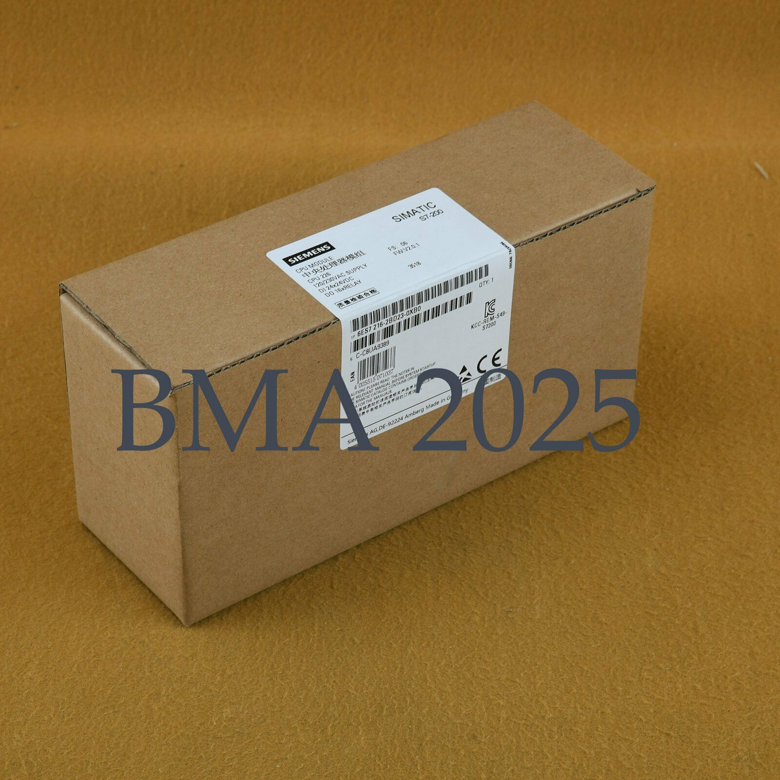 New 6ES7 216-2BD23-0XB0 6ES7216-2BD23-0XB0 One year warranty DHL free Ship SM9T