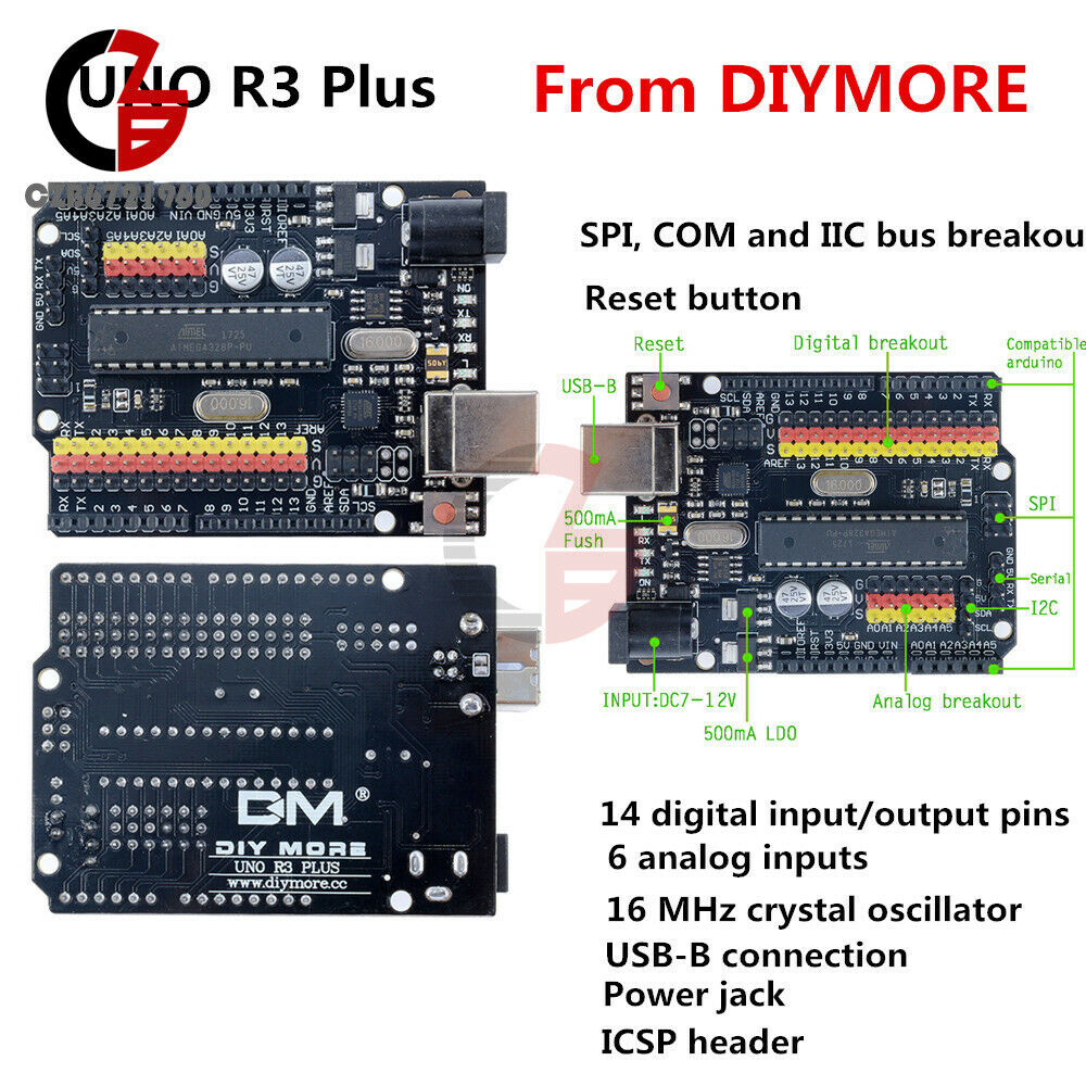 Smart Car Kits + UNO R3 + Nano V3.0 I/O Shield + L298N Motor Driver Bluetooth