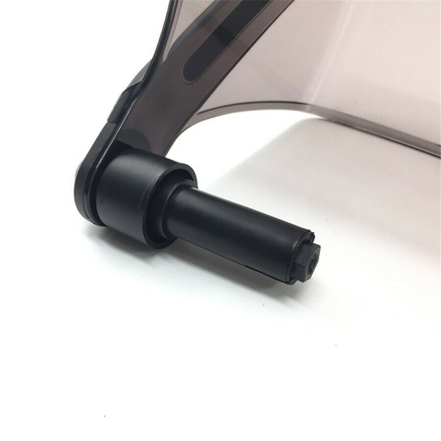 Pair 7/8" Motorcycle Smoke color plastic handguard meets the aerodynamic design