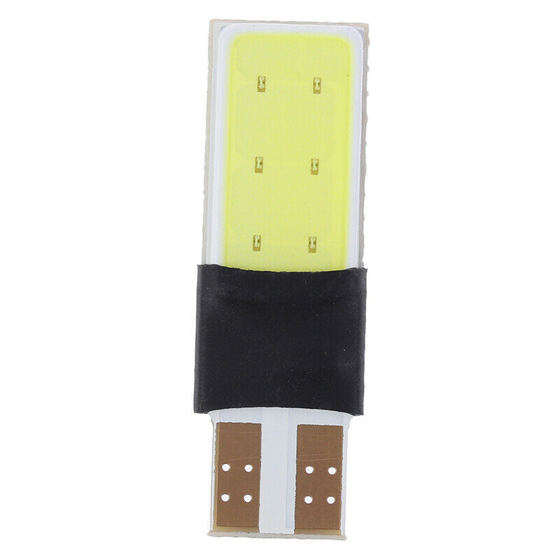 10Pcs LED Cob White T10 W5W Light Bulbs Side Light Canbus Clearance LampsJCAU DD