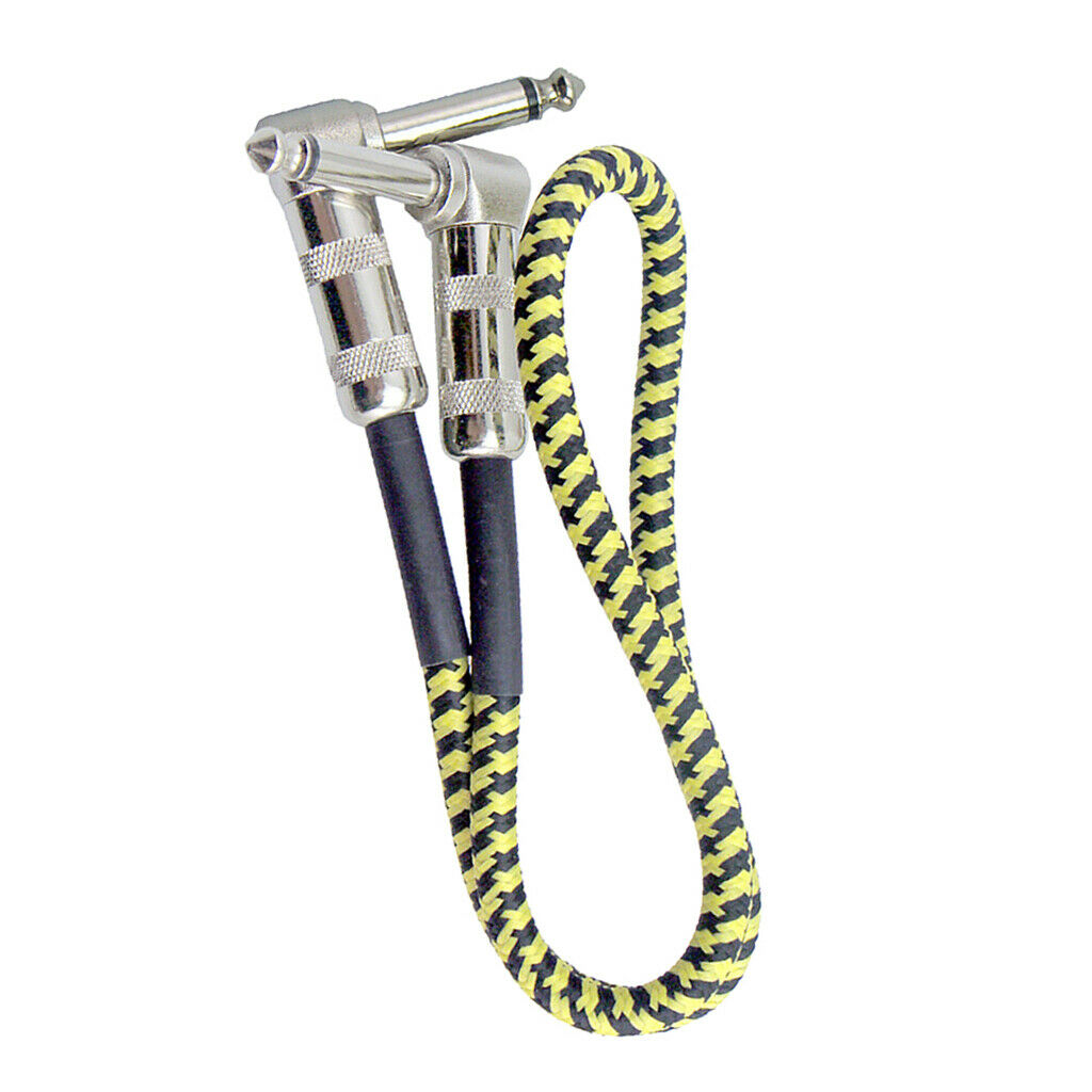 2X Anti-noise Guitar Cable Effect Pedal Cable Short Audio Connection Cable #3