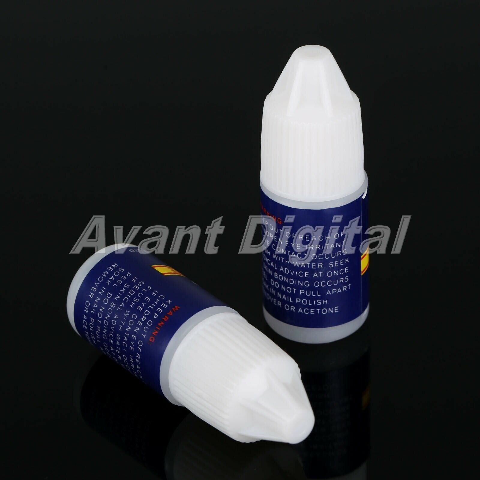 10 Pcs Fast Drying False Nail Tip Glue UV Gel Makeup Manicure Nail Art Tool 3g