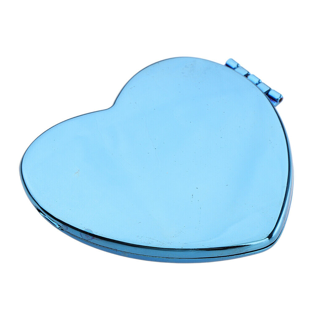Fashion Pocket Vanity Mirror Lovely Portable Makeup Mirror Cute Heart Shaped