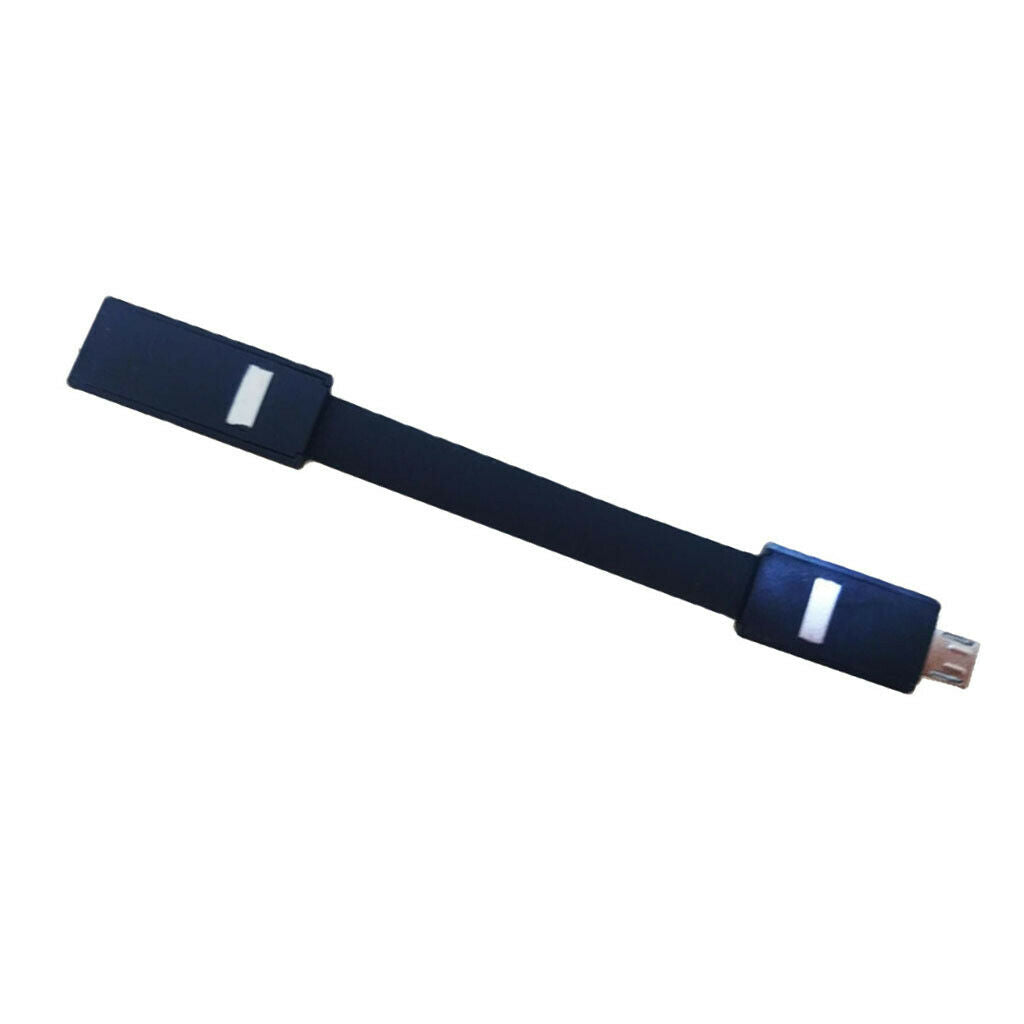 Portable Micro USB Charger Cable Charging Universal for Android Phone Black