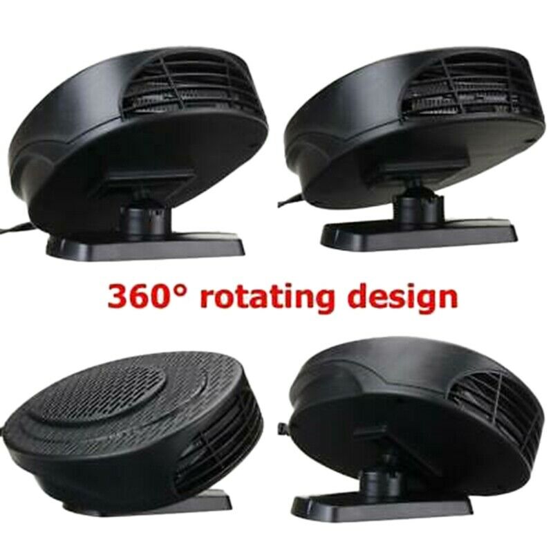 Protable Auto Car Fan Heater Removng Fogde Frosting Cool Air Warm Air Driving C5