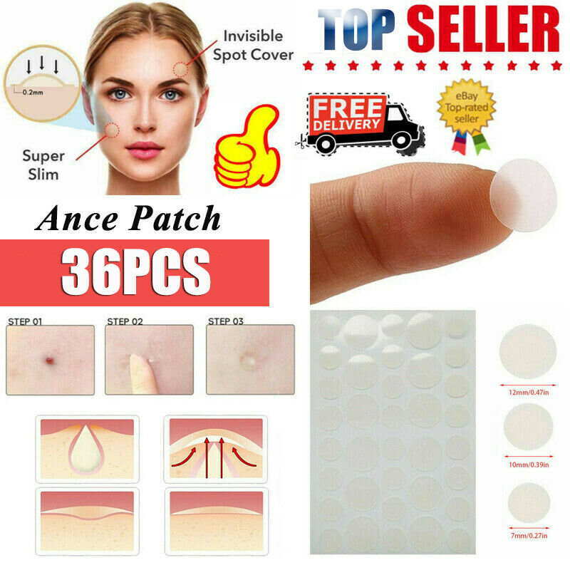 36X Skin Tag & Acne Patch Hydrocolloid Acne & Skin Tag Invisible Remover Patches
