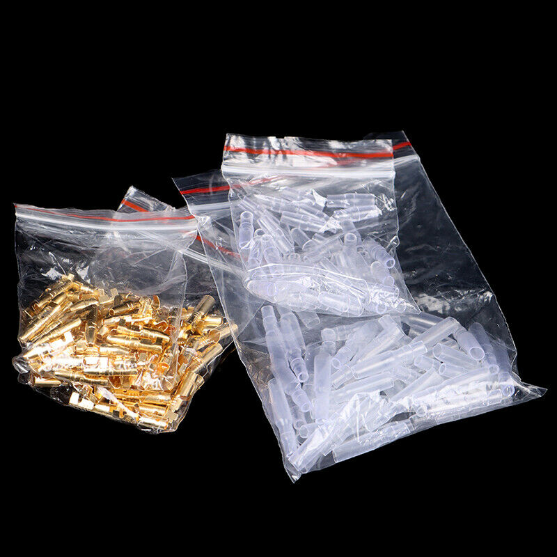 50Sets 4.0 Bullet Terminal Car Electrical Wire Connector Cold Press Termi.l8