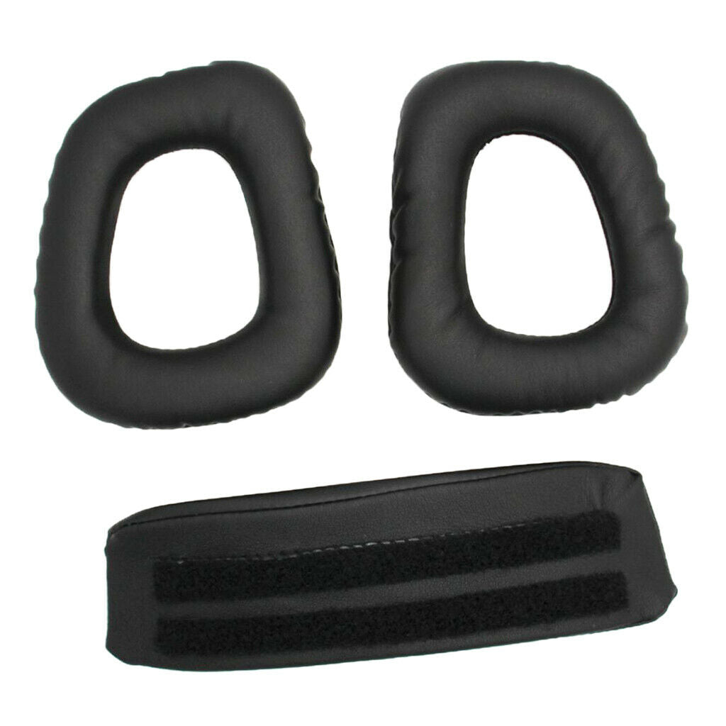 Headphones Headband Beam Ear Pads Cushions Covers Protector For Logitech G35