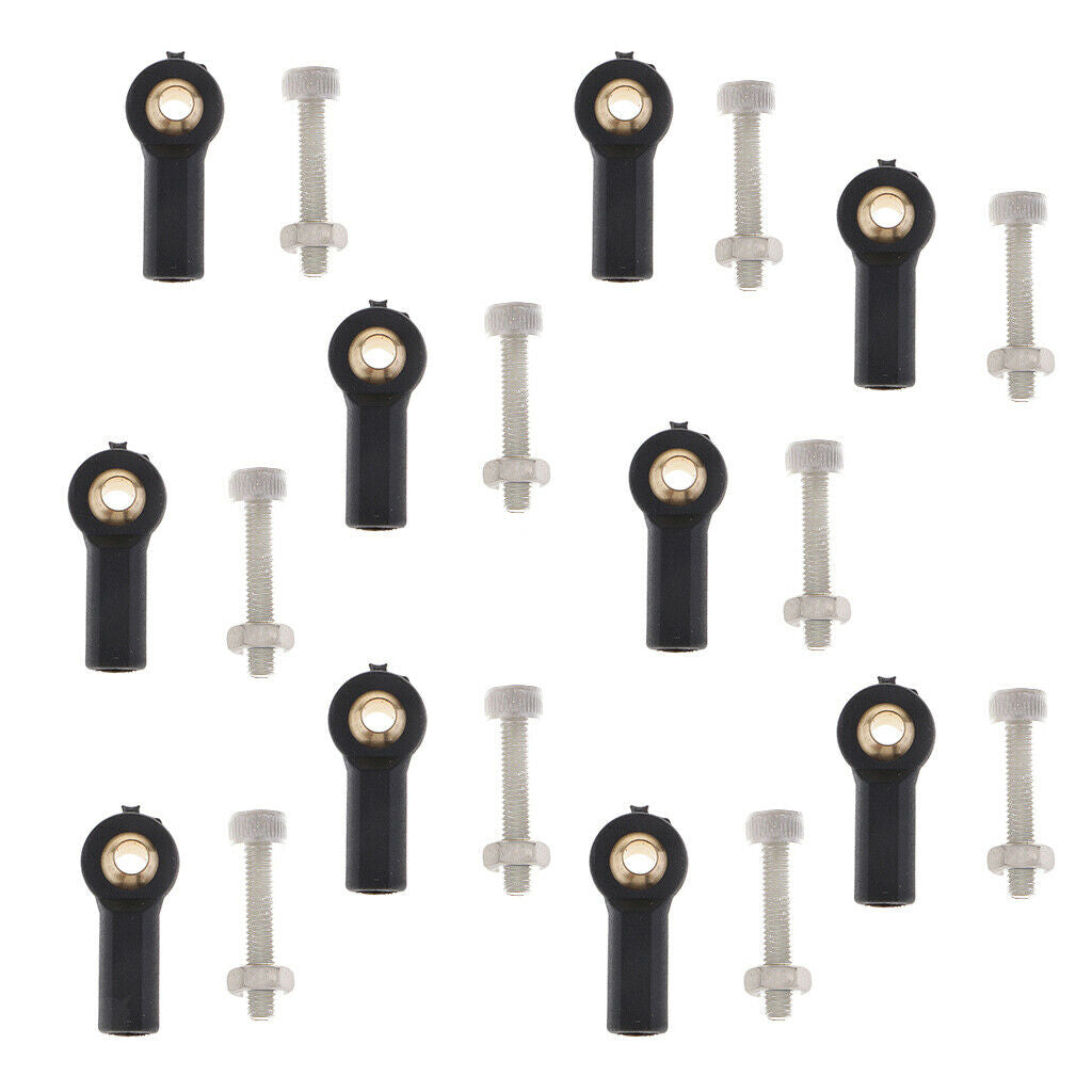 10 pcs. M3 ball head ball joint ball heads 20mm DIY for 1: 8 1:10 RC crawlers