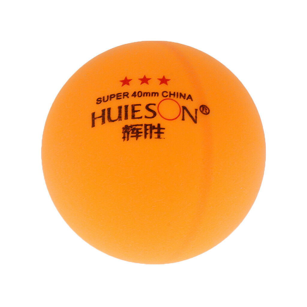 100 Pieces 3 Star Yellow Table Tennis Balls  Pong Ball Training Practice