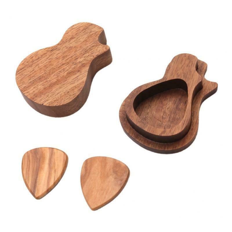 2 x high quality rosewood guitar plectrum picks picks for guitar,