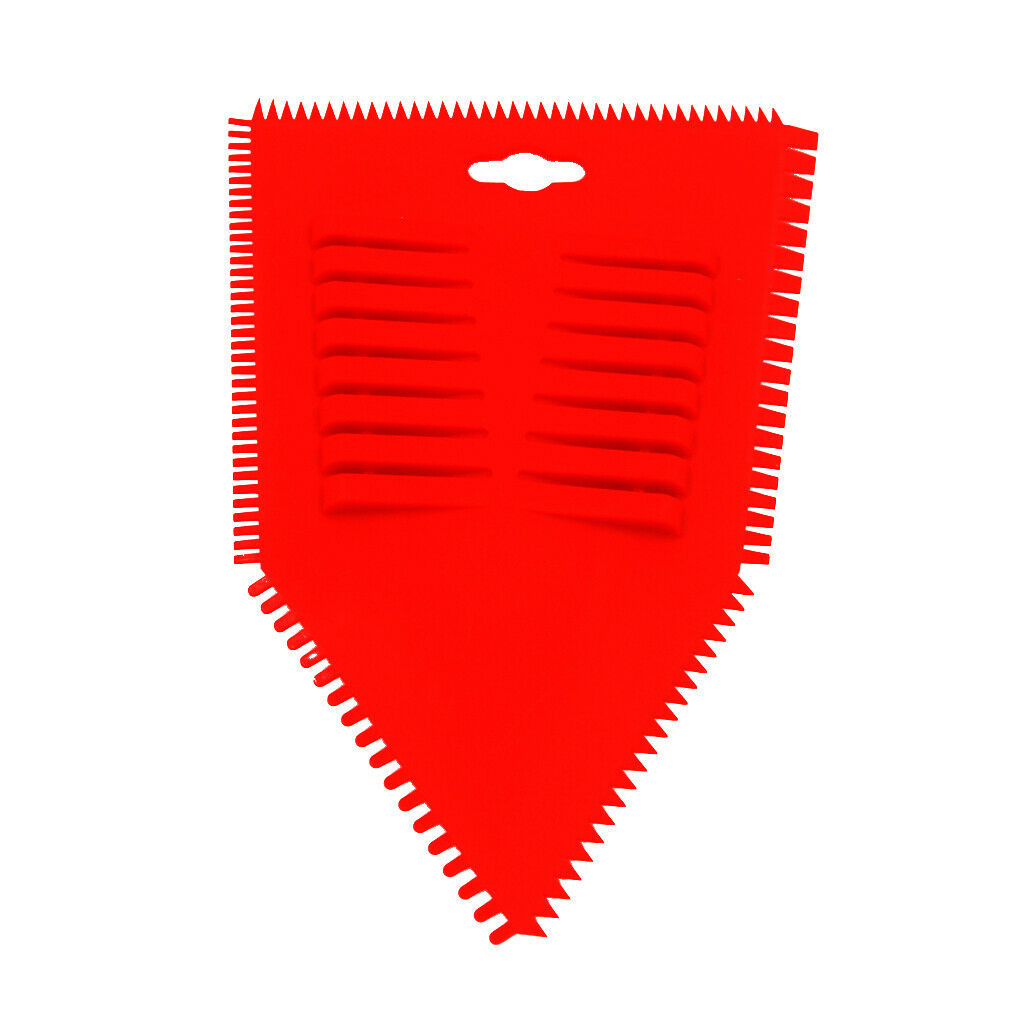 Plastic Wood Graining Pattern Scraper Wall Painting Decoration DIY Tool #2
