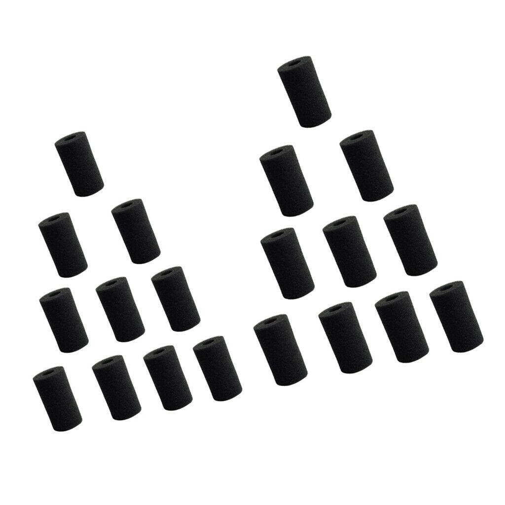 20pc Filter Foam Biochemical Sponge Stop For Aquarium Debris Fish