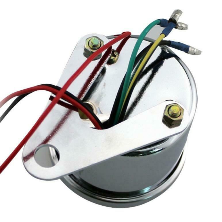 12V Motorcycle Digital Odometer Speedometer Tachometer Instrument Sensor
