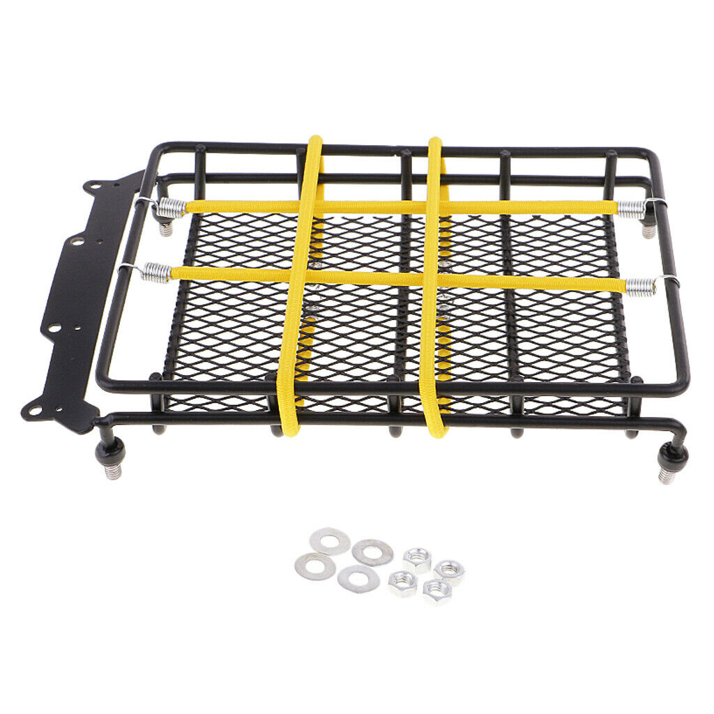 1/8 roof rack luggage rack with rope for 1/10 RC Axial SCX10 II 90046 CC01