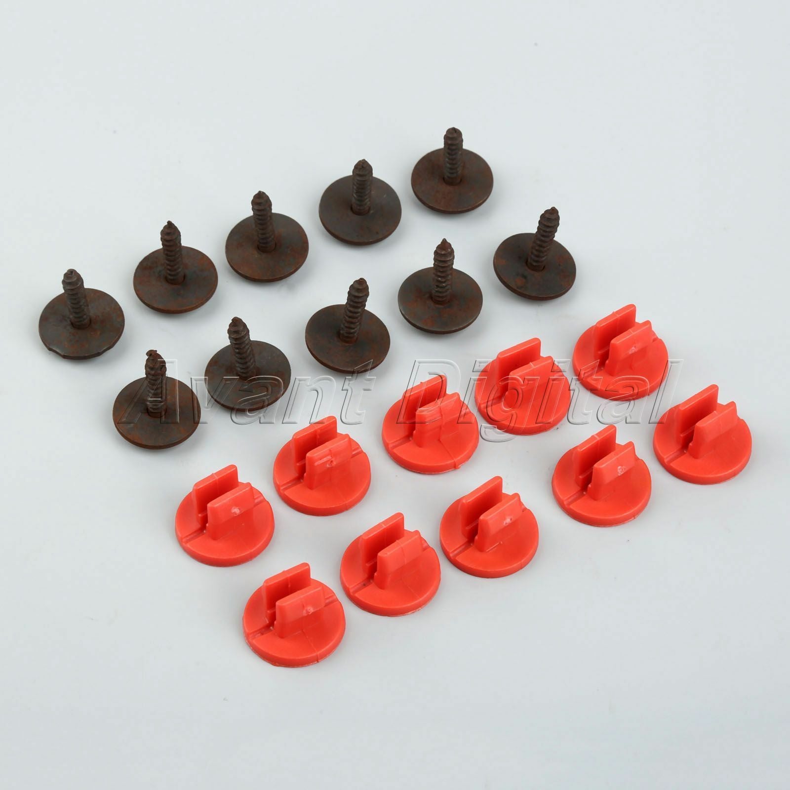 For FORD C MAX S MAX 20PC Engine Undertray Cover Clips Bottom Cover Shield Guard
