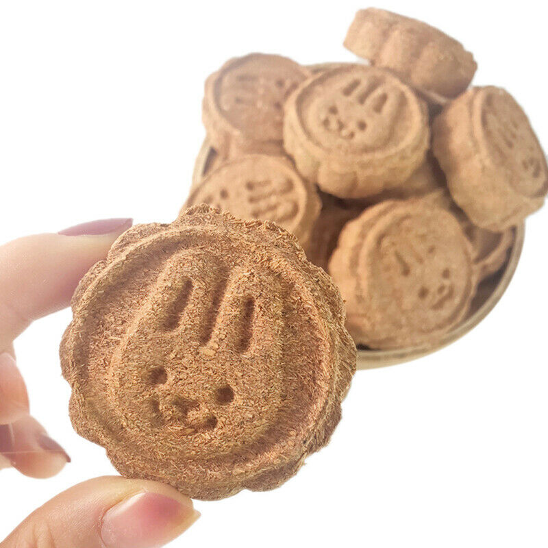 1pc Small Pets Hamster Grinding Teeth Cake Cookie Rabbit Chew Play T.l8