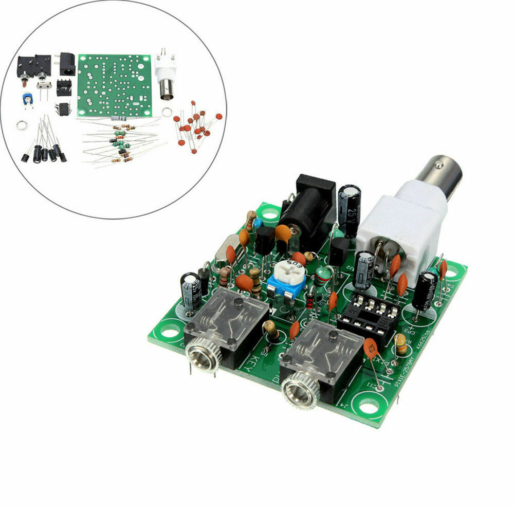 DIY RADIO 40M CW Shortwave Transmitter QRP Pixie Receiver 7.023-7.026MHz L50