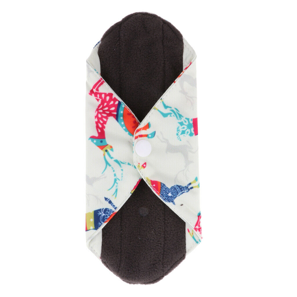 Bamboo Cloth Washable Menstrual Pad Sanitary Towel Pad for Women S
