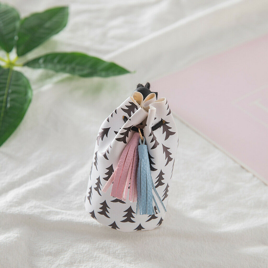Women Girls Change Coin Purse Wallet Key Card Holder - Pattern 5