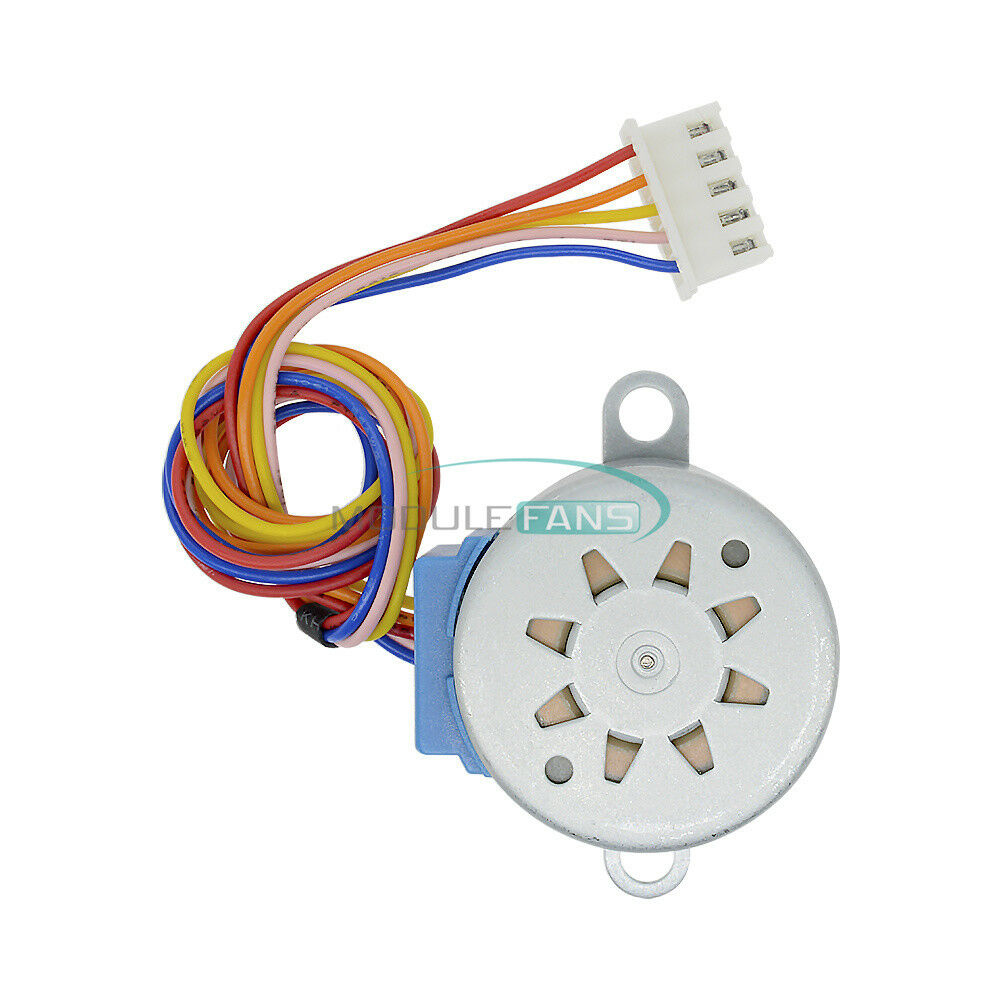 5PCS 28BYJ-48 Valve Gear Stepper Motor DC12V 4 Phase Step Motor For Arduino