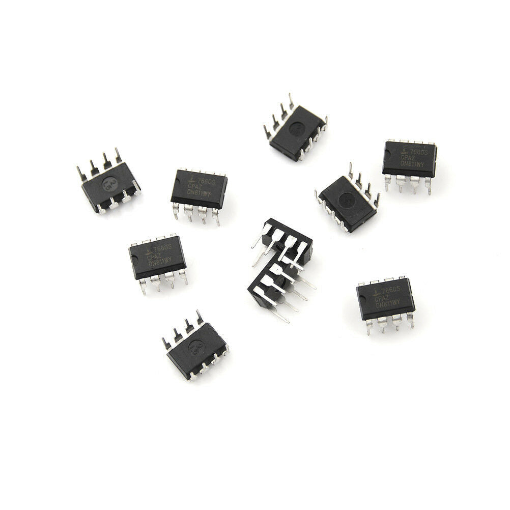 10 PCS ICL7660SCPA ICL7660 DIP-8 Super Voltage Converter_DD
