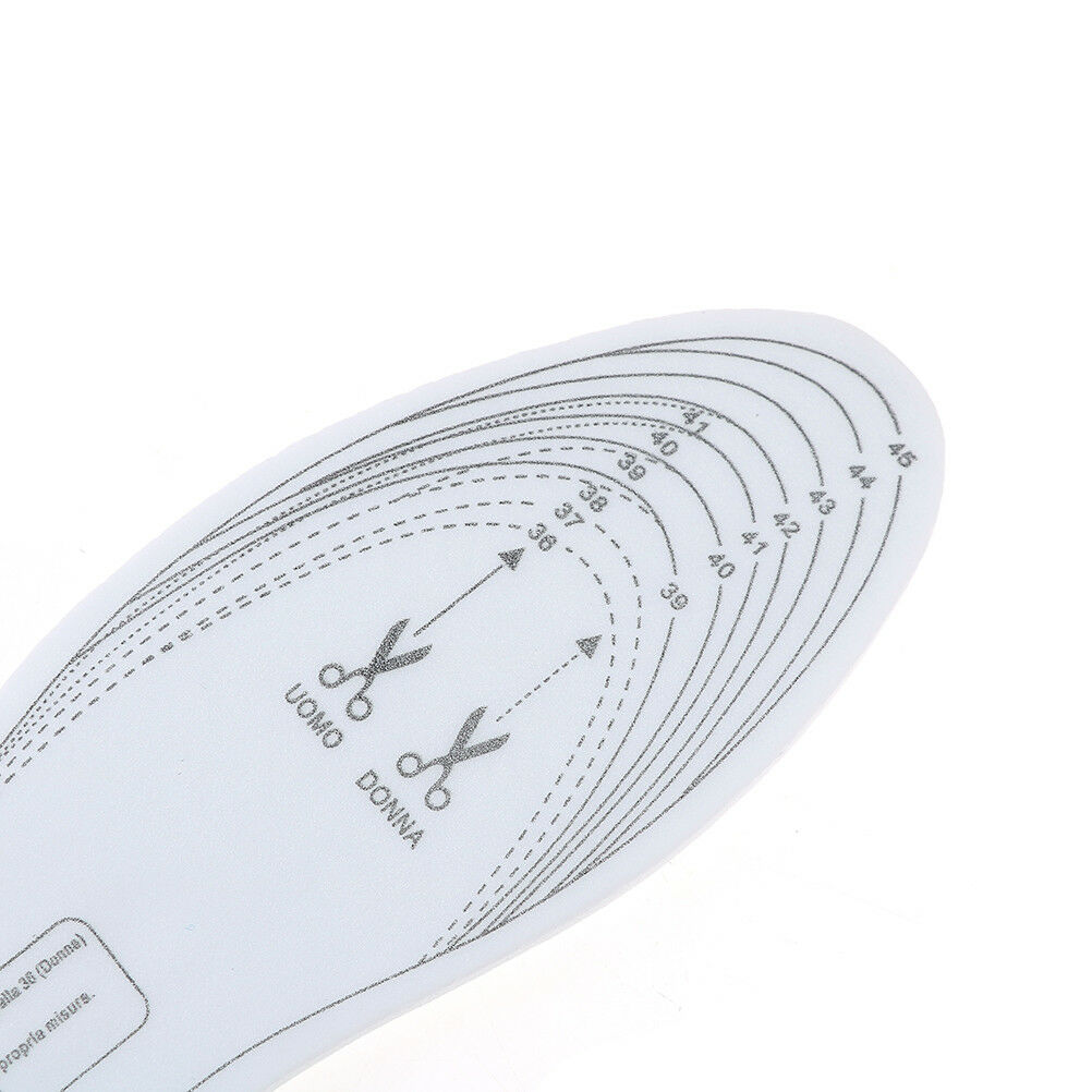 1Pair Useful Breathable Insoles Pad Free Size High Memory Foam Massage In.l8
