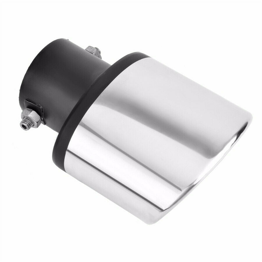 1* Car Universal Exhaust Pipe Tail Muffler Tip Stainless Steel plating process