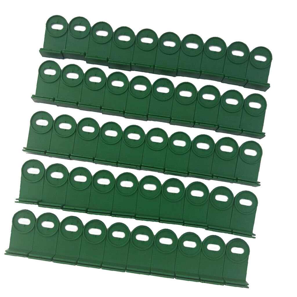 50pcs Practical Super Corner Extender Clips for Garden Greenhouse Shading