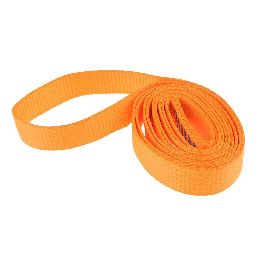 23KN Climbing Fall Protect   Safety Webbing Strap Belt 120cm