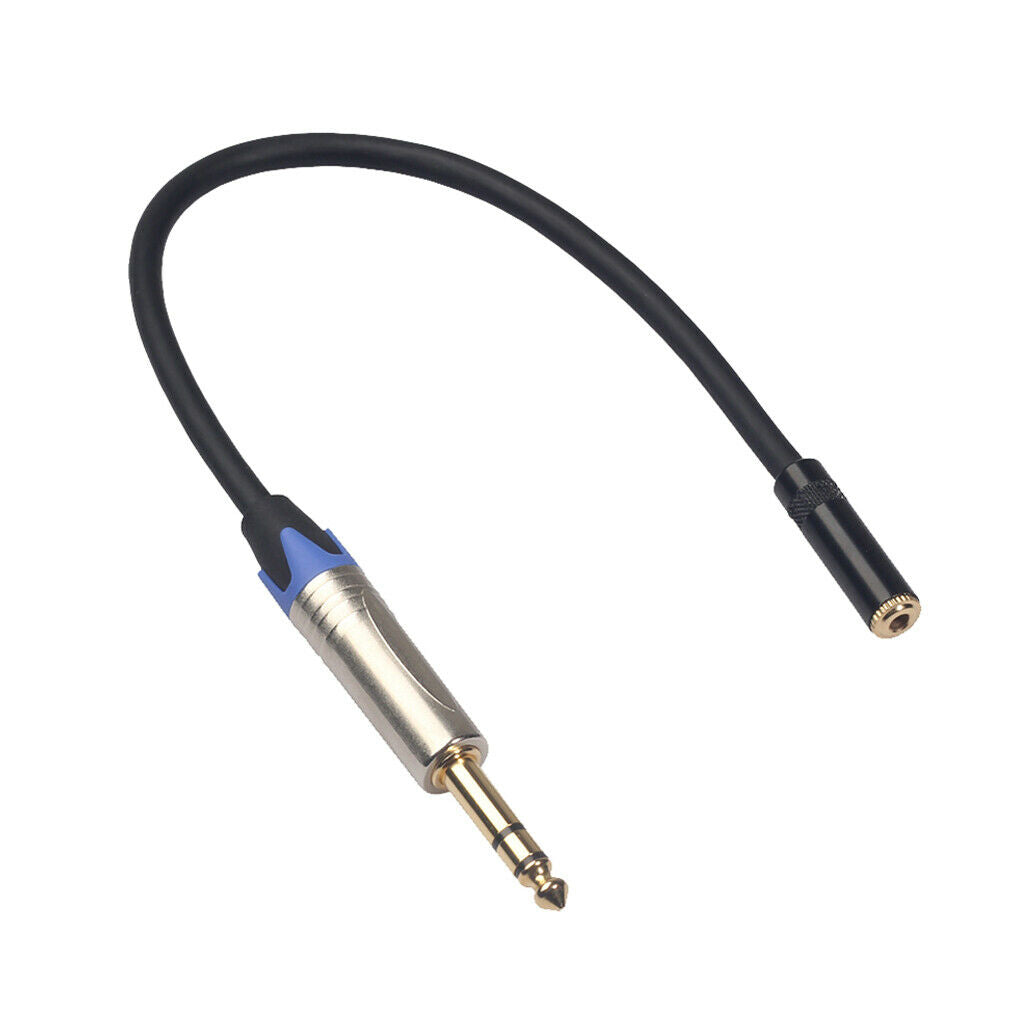 Audio Cable Cord Line 6.35mm Male to 3.5mm Female Connection TC203NF03