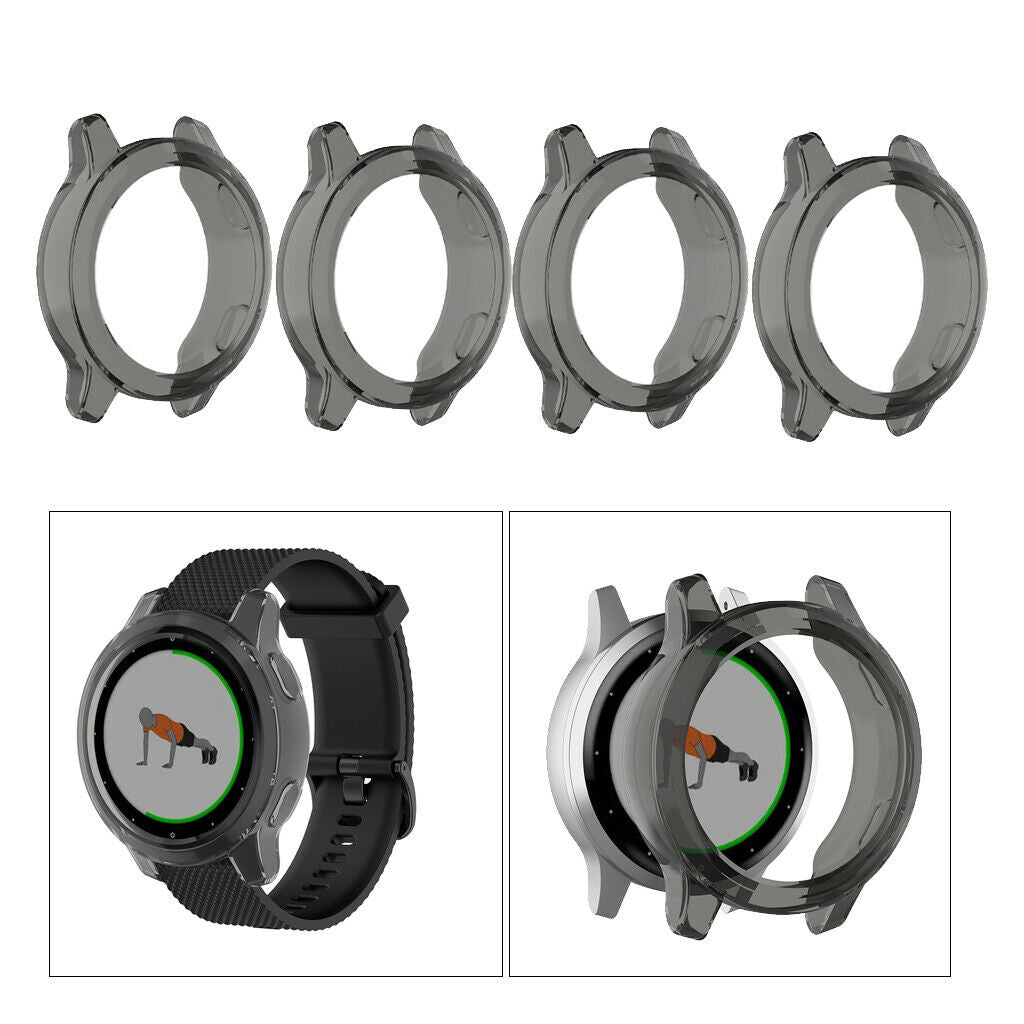 42mm Smart Watch TPU Protective Case Anti-collision fits for Garmin ActiveS 4