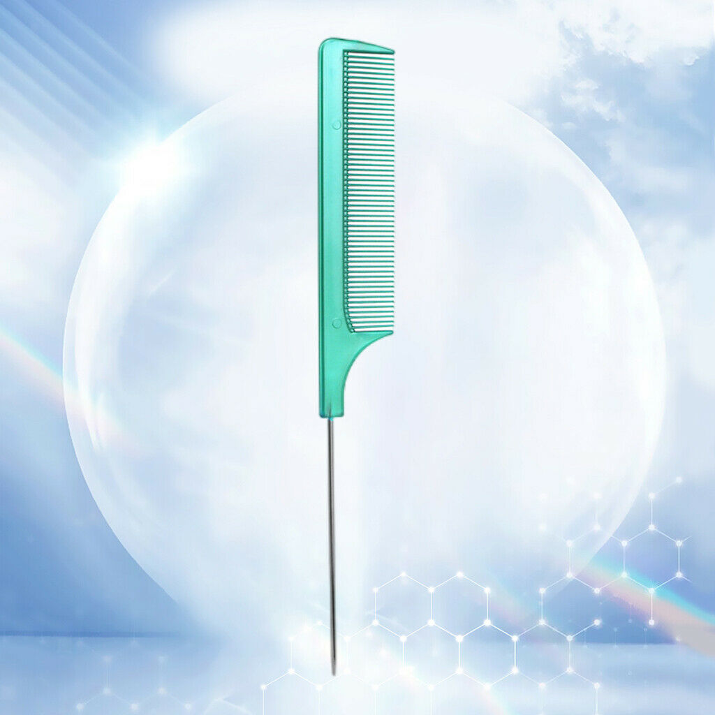 Heat Resistant Stainless Steel Combs for Hair Cutting Hairdressing Styling Hair
