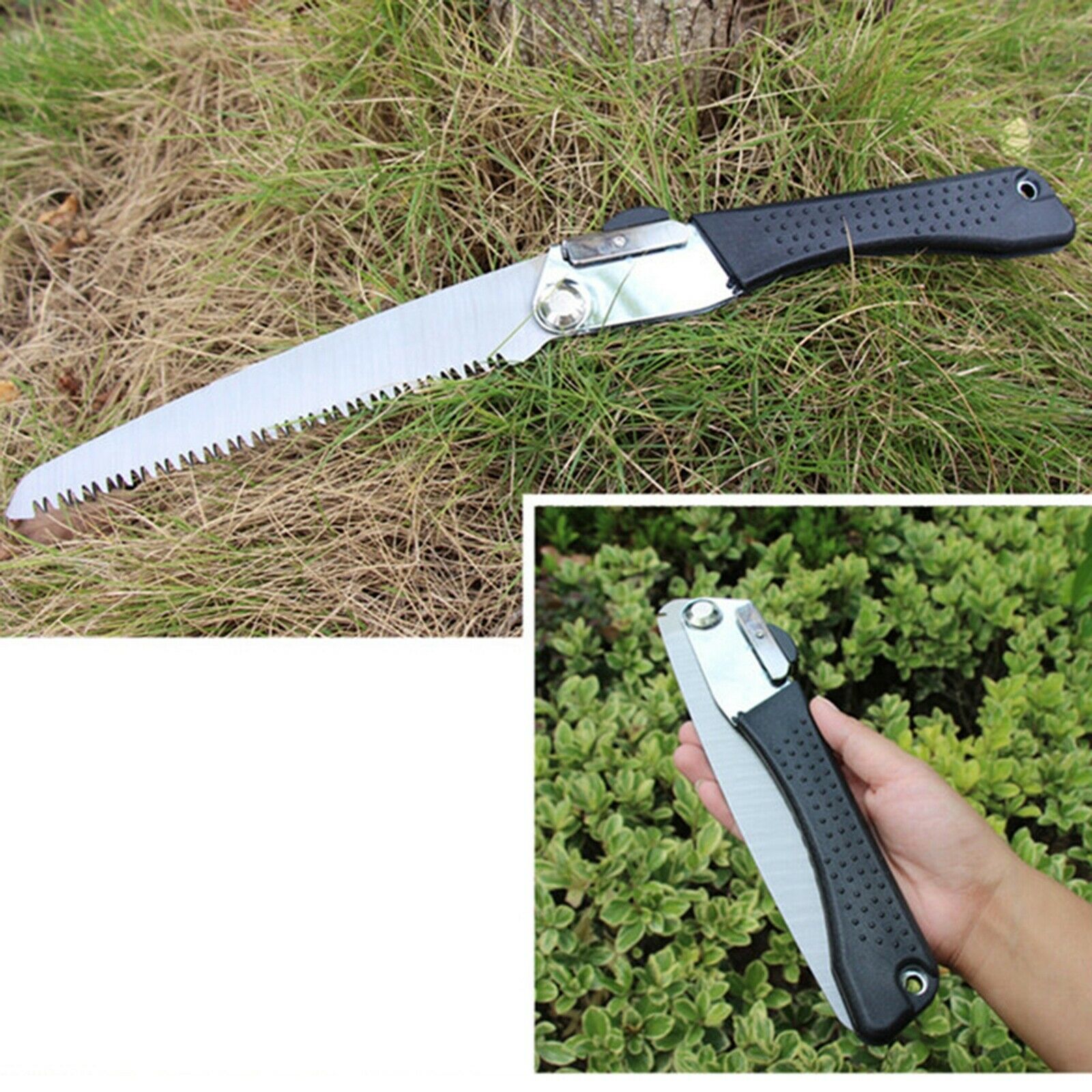 Heavy Duty Steel Pruning Saw with 9" Saw Blade Perfect for Shrubs Household