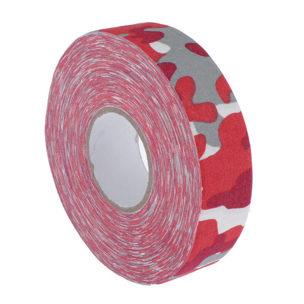 Lots 2 1'' Wide Anti-Skid Tensile Sticky Cotton Ice Hockey Guard Tape Wrap