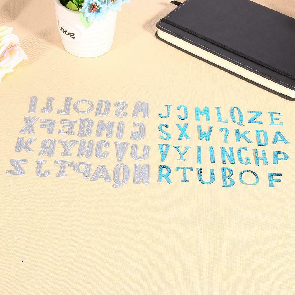 28pcs Slogan Series DIY Cutting Dies Stencil Scrapbook Embossing Template @