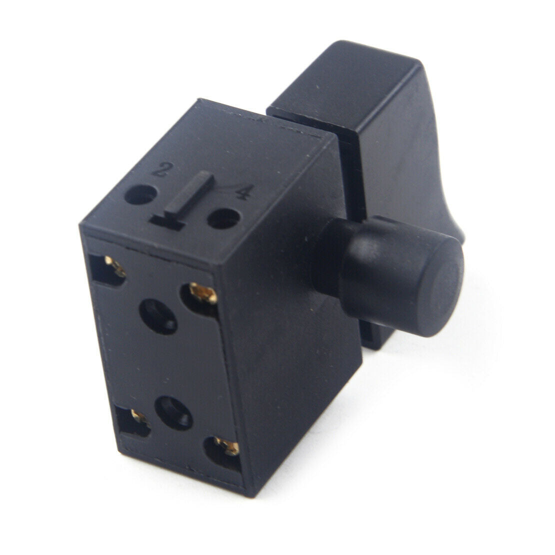2X Black Latching Self Locking Trigger Switch Electric Power Tool as