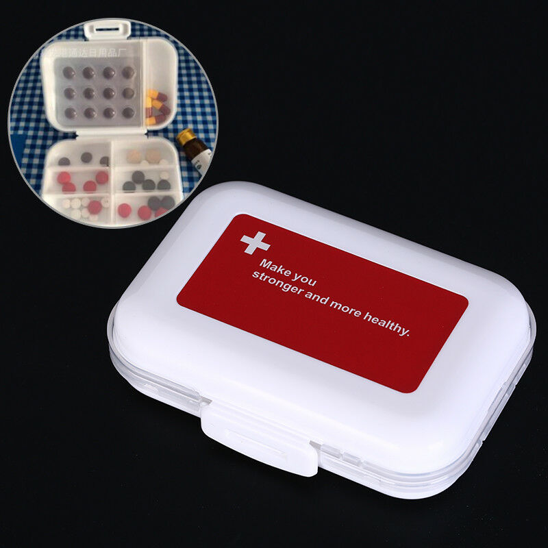 1pc portable makeup container jewelry pill case plastic storage box pill .l8