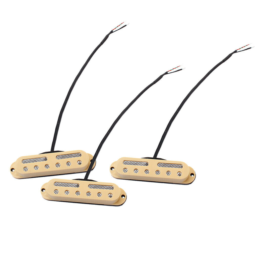 3 pieces single coil humbucking pickups SSS standard for