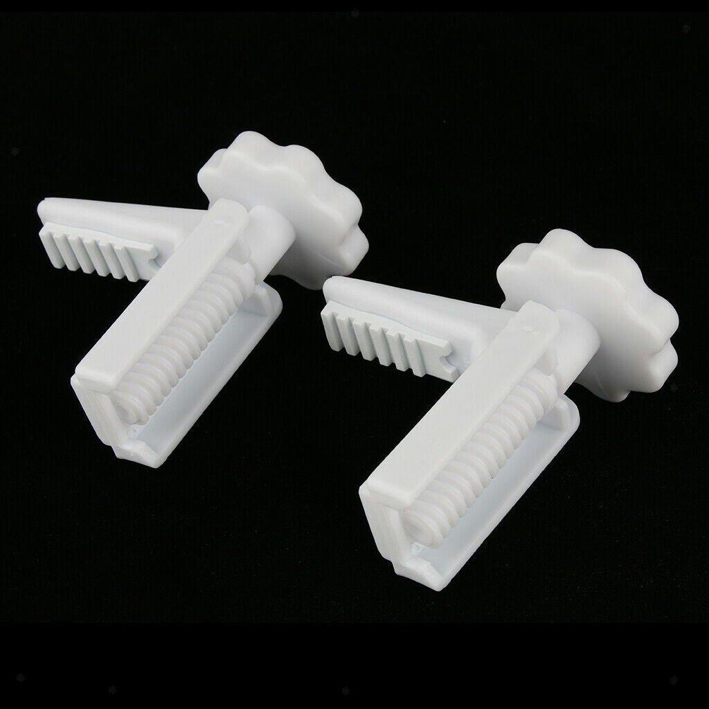 Standard Toilet Seat 2 "riser with Raised Safety Chair Lifter Extender