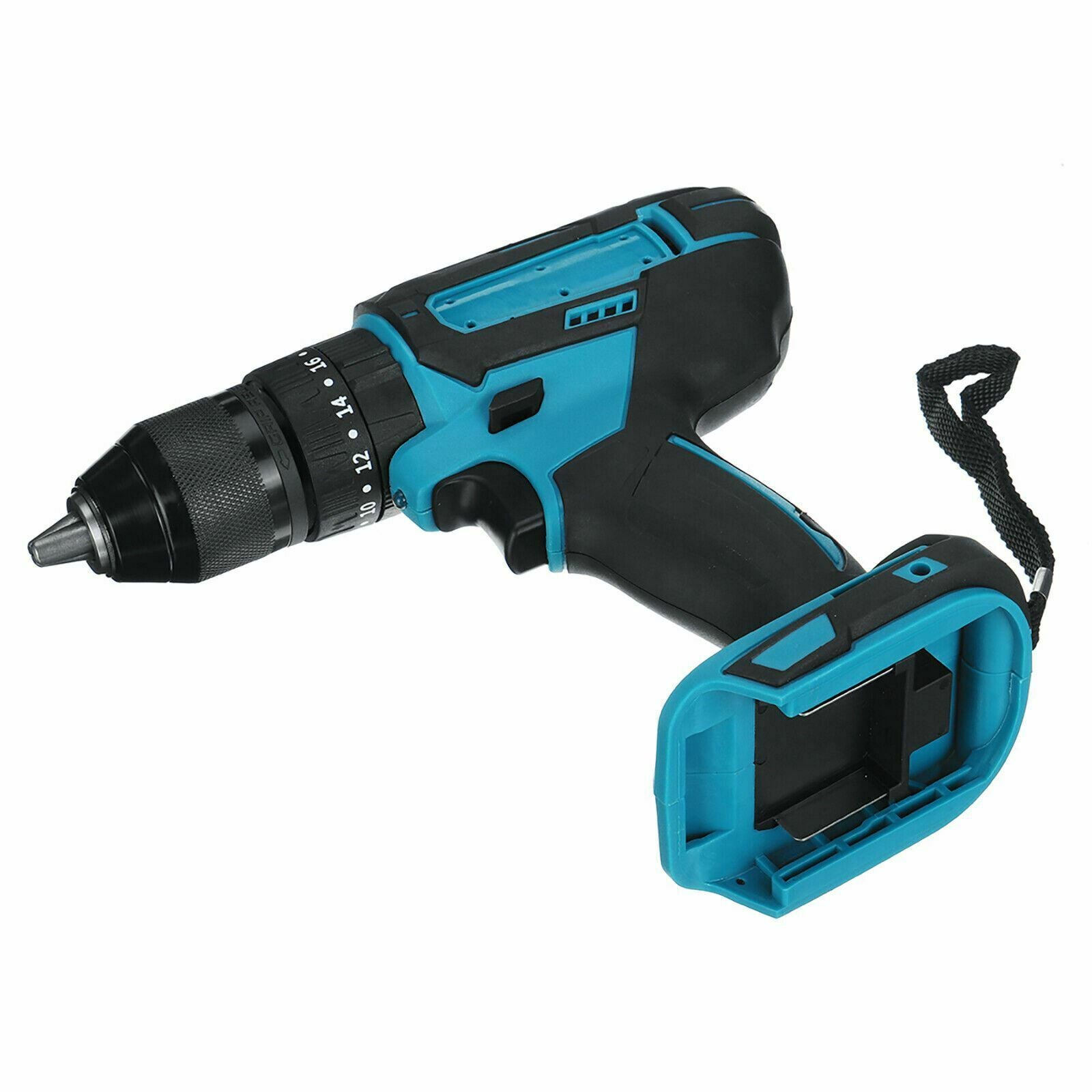 18V 2 Speed Cordless Electric Impact Drill Driver + LED Light For Makita Battery
