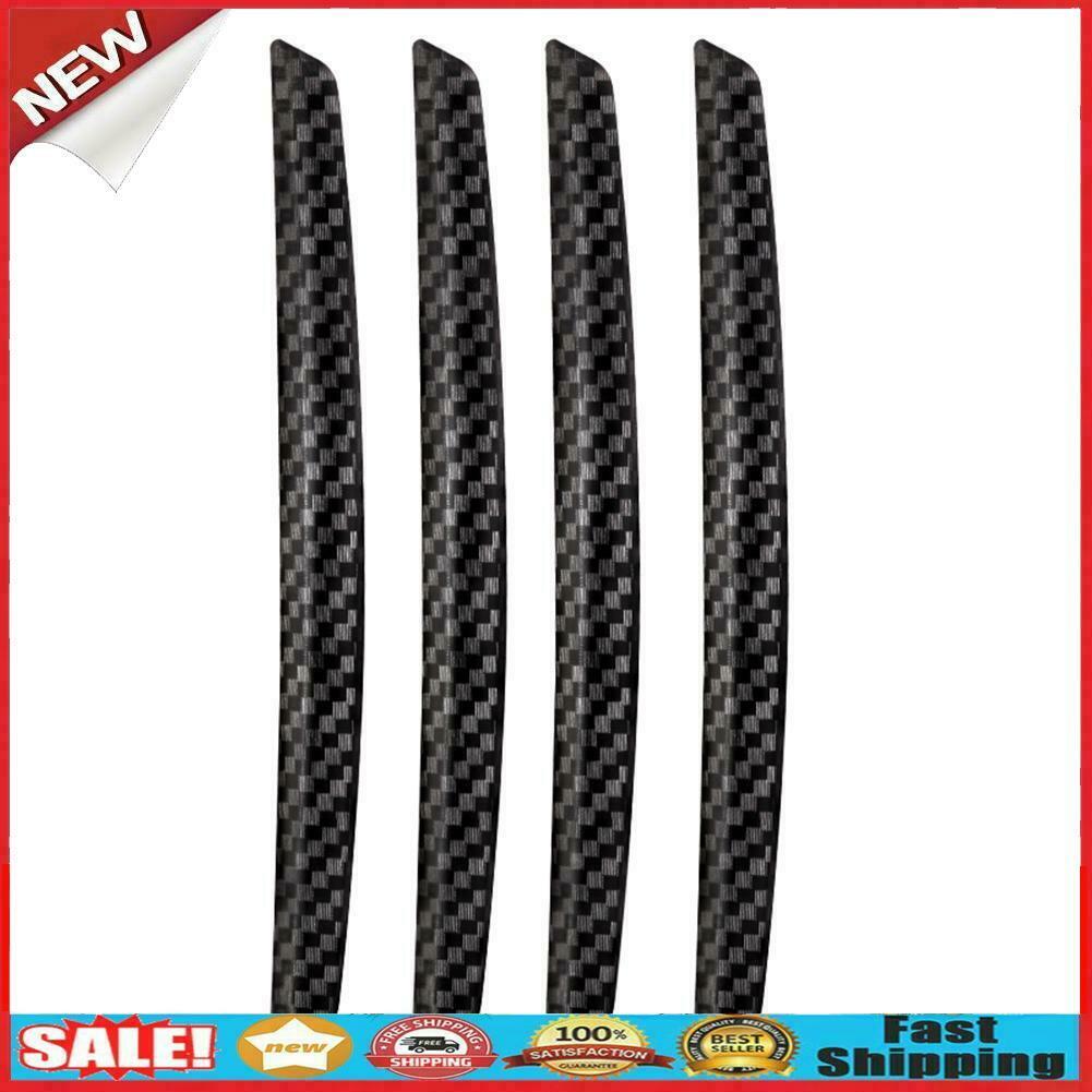 4pcs Car Door Edge Rearview Mirror Anti-collision Strips Stickers Universal  @