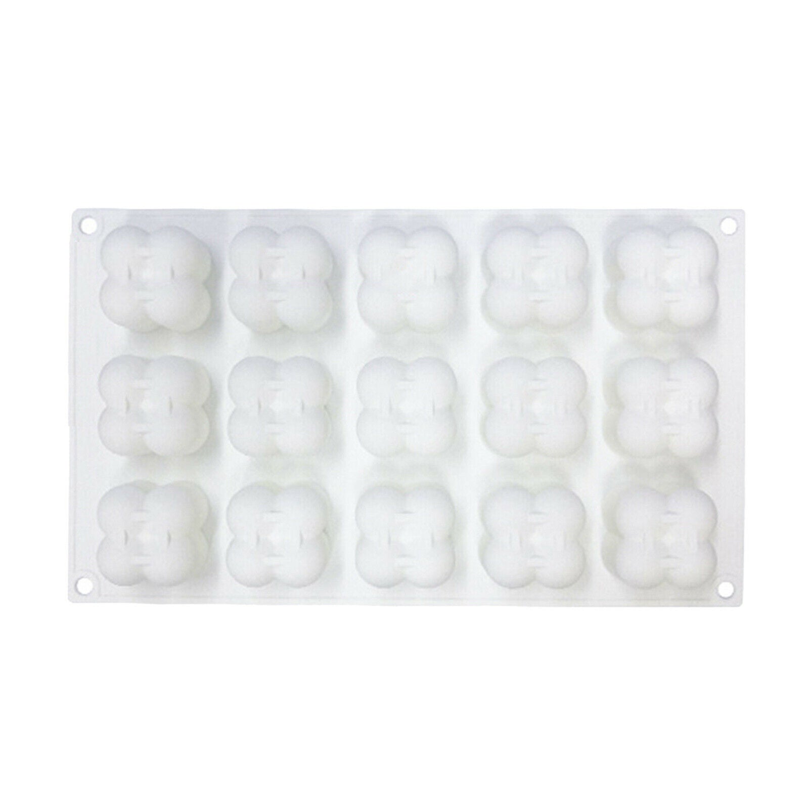 Silicone Cube Candle Mold Mini Bubble Cube Ball for Chocolate Soy Soap