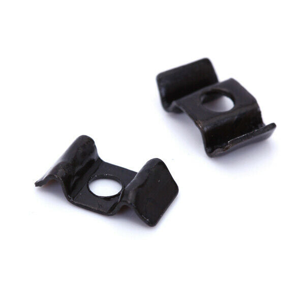 2 Sets of Guitar String Tree Guide Retainer Spacer Screws for Black Electric