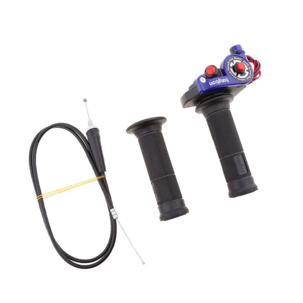 1 Pair For 125 140 150cc Motor Pit Bike Quick Action Twist Throttle Grip Cable