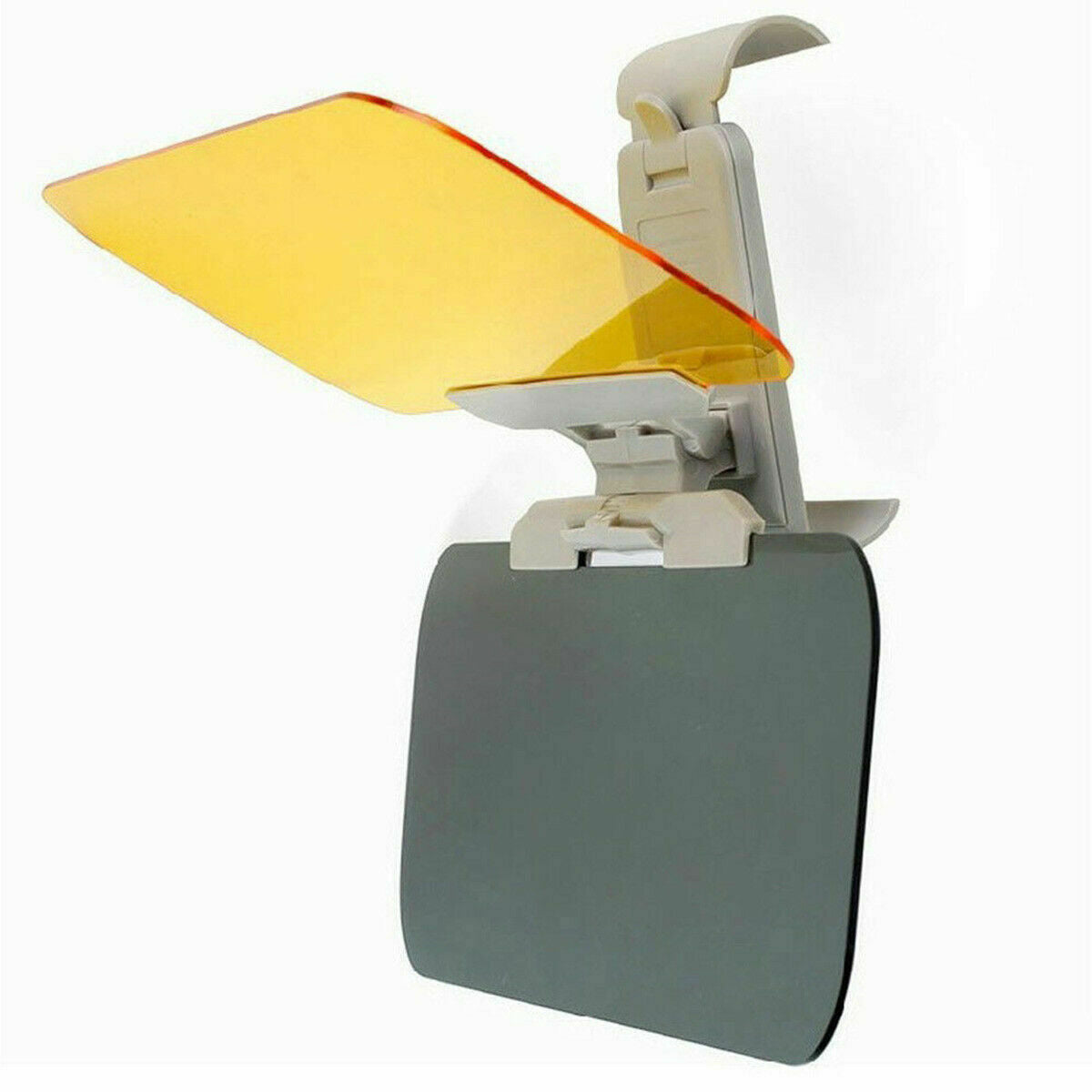 Car Sunshade Day and Night Sun Visor Anti-dazzle Goggles Clip-on Driving Shield