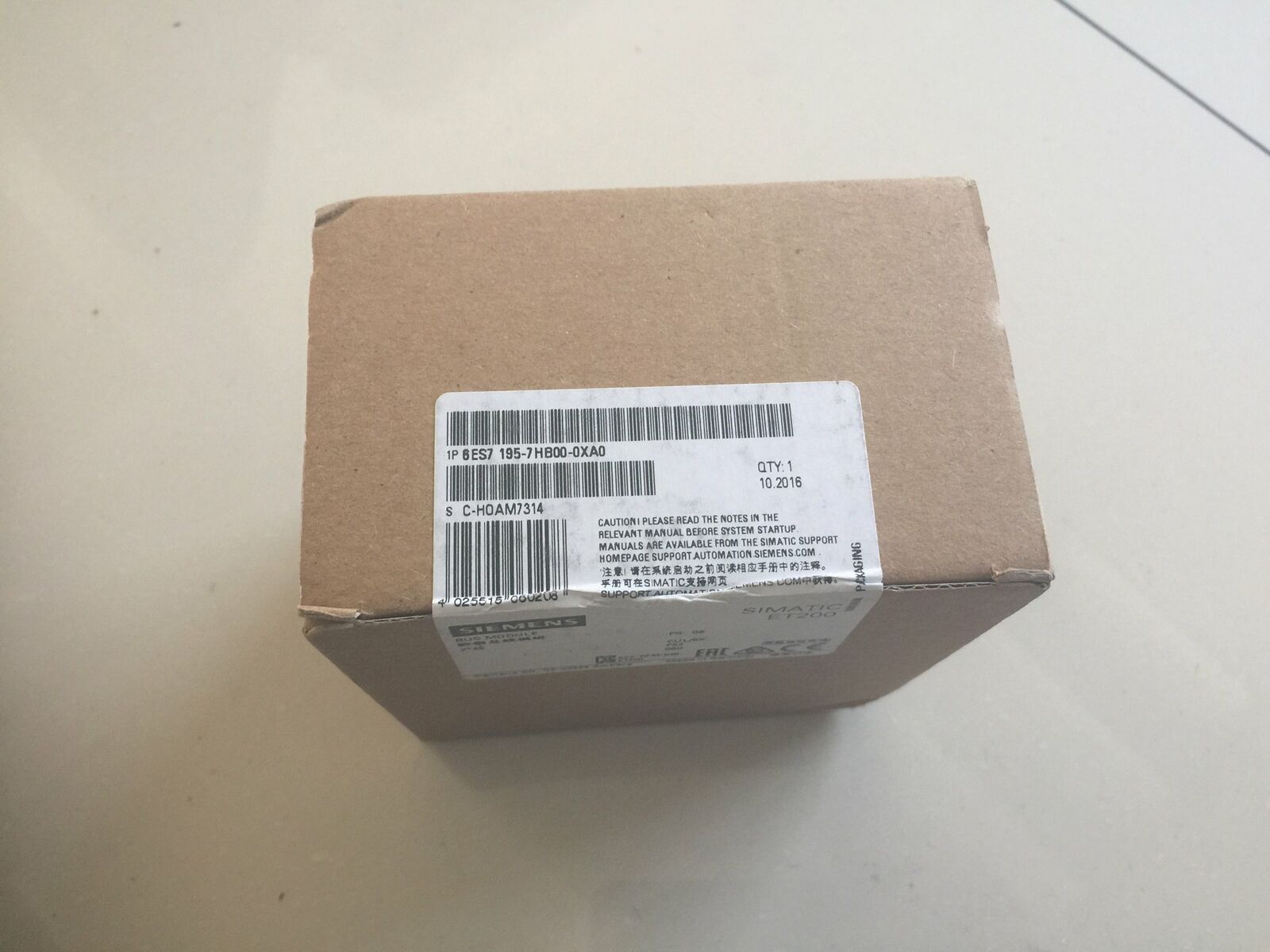 1PC NEW Siemens 6ES7195-7HB00-0XA0 Simatic Bus Module 6ES7 195-7HB00-0XA0