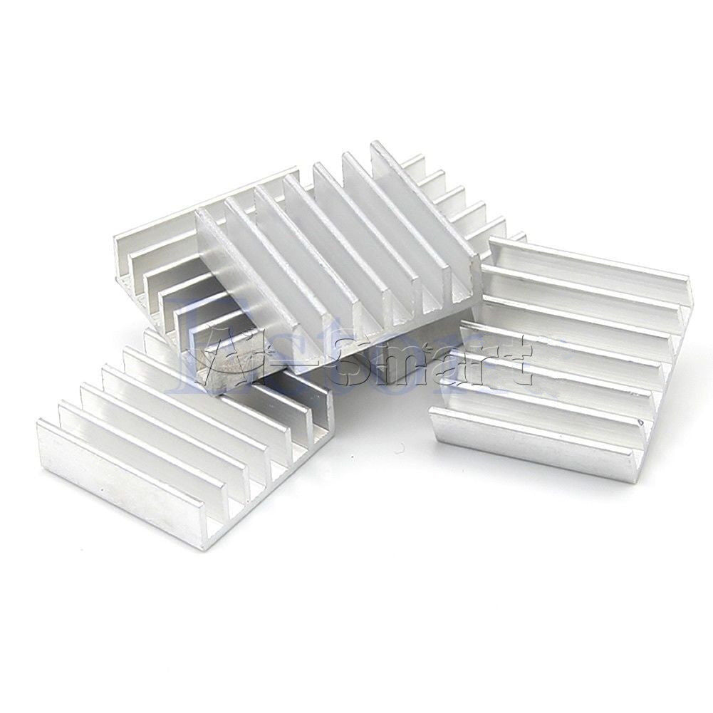 10 PCS 20mm x 20mm x 6mm Aluminum Heatsink for IC MOSFET SCR