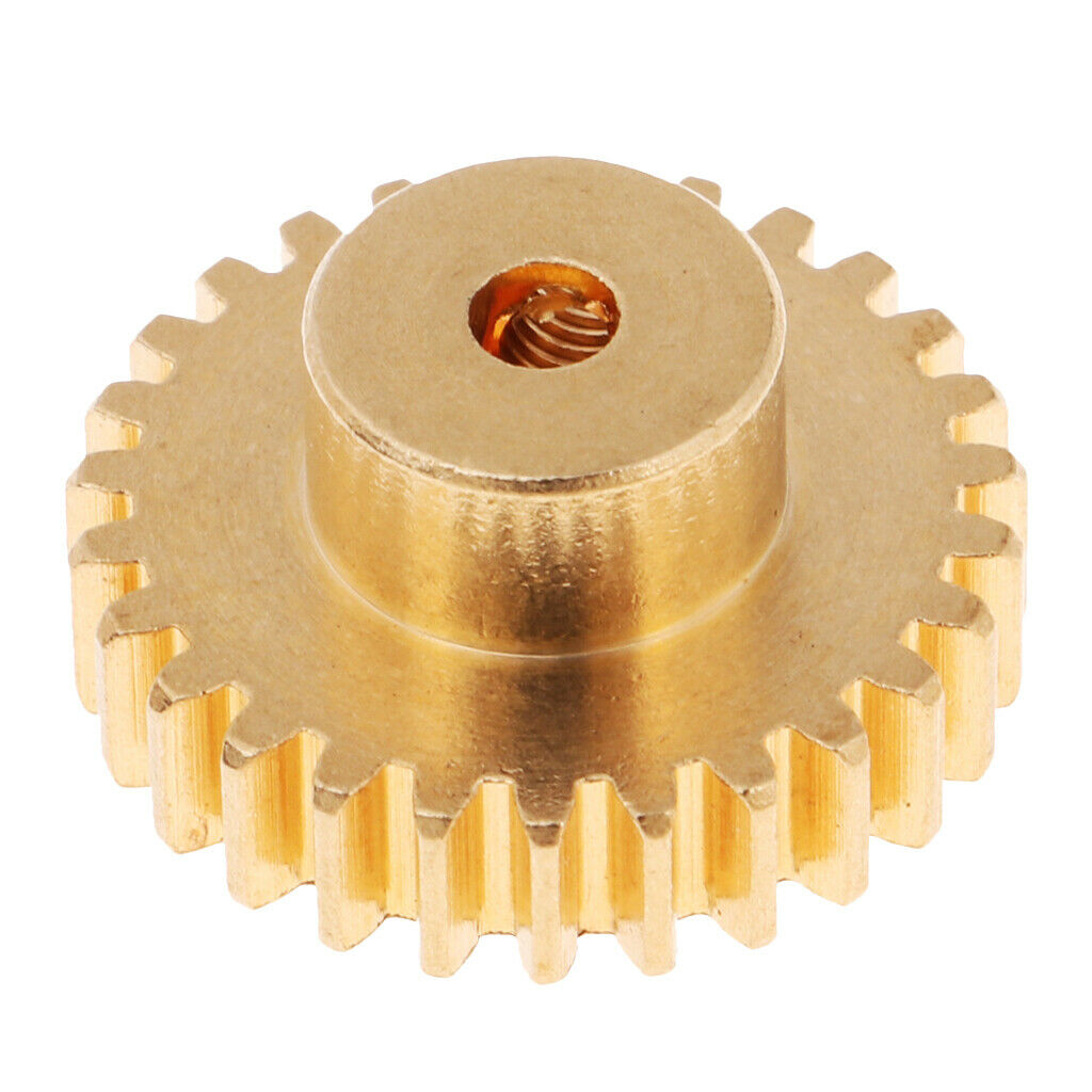 2pcs Golden Metal Motor Opinion Gear for WLtoys A959-B A969-B K929-B Cars